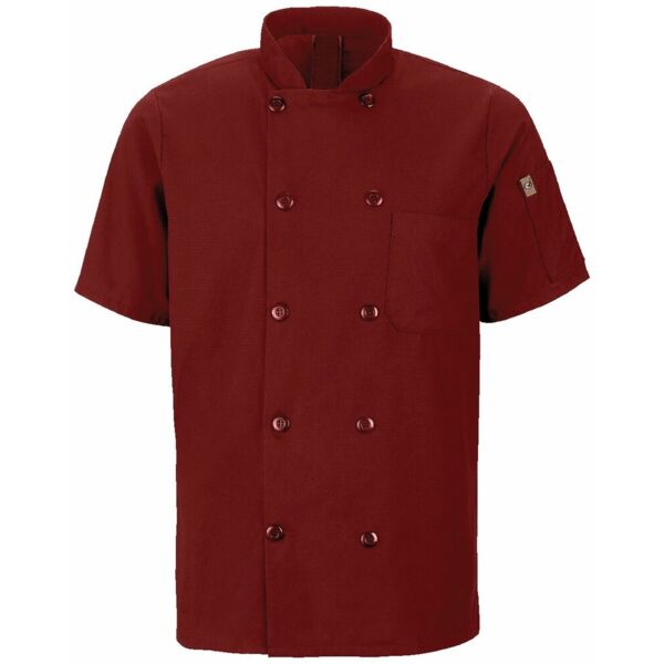 Mimix™ Short Sleeve Chef Coat with OilBlok Thumbnail