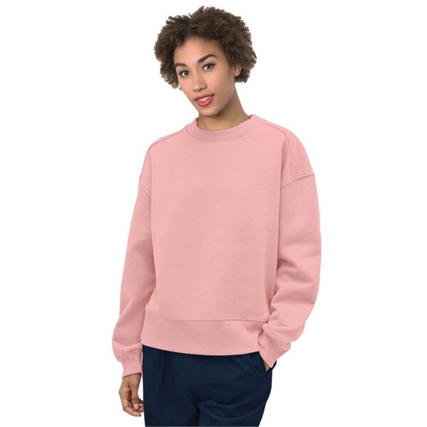 Women's USA-Made Fleece Crewneck Sweatshirt Thumbnail
