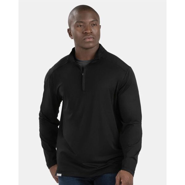Unisex Eco Revive™ Ventura Soft Knit Quarter-Zip Pullover Thumbnail