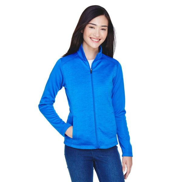 Women's Newbury Colorblock Mélange Fleece Full-Zip Jacket Thumbnail