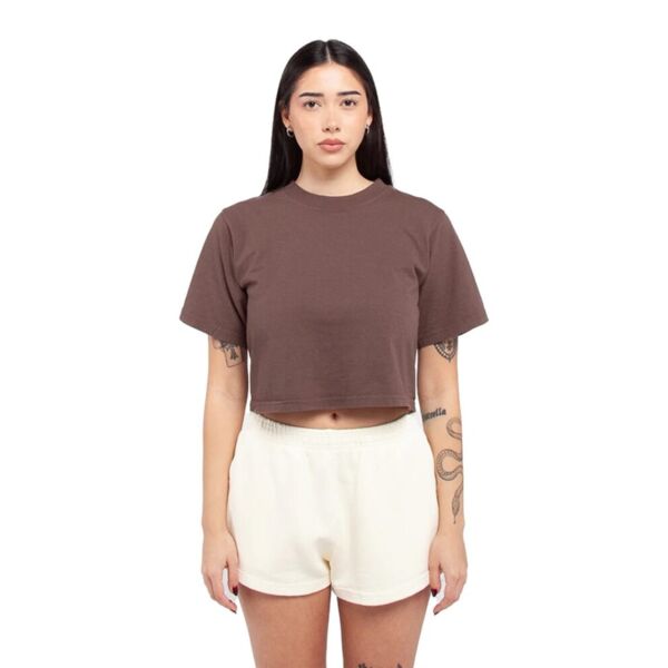 Women's Garment-Dyed Crop T-Shirt Thumbnail