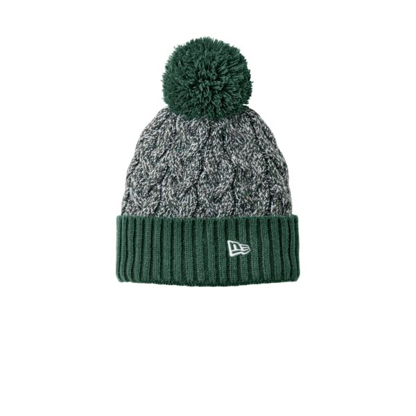 Marled Knit Pom Beanie Thumbnail