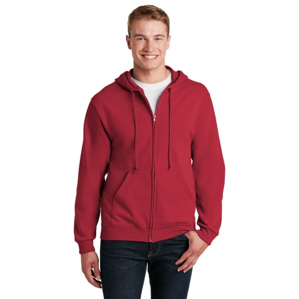 NuBlend ® Full Zip Hooded Sweatshirt Thumbnail